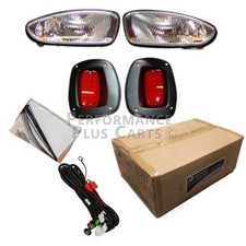 EZGO RXV 08-15 Golf Cart Headlight and Tail Light Kit with Hardware