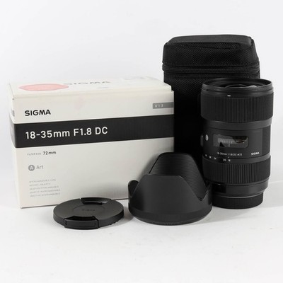 Sigma 18-35mm F1.8 HSM DC Objektiv Sony A-Mount  SHP 309476