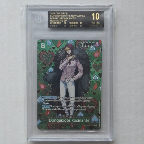 Donquixote Rosinante (SP Card) graded BGS 10 for sale on eBay