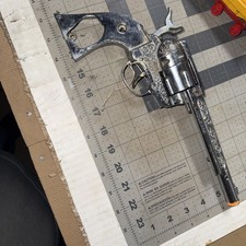 Hubley Ric O Shay Cap Gun toy pistol Full Size Parts 12" Nice 2719