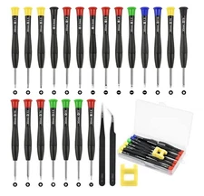 24-Piece Small Screwdriver Set Mini Precision Screwdriver Set with Case Phillips