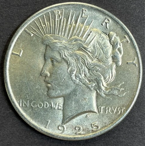 1925 Peace Silver Dollar Choice BU+