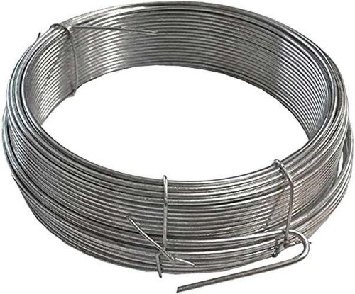 Merriway BH00327 Galvanised Garden Wire, 2mm  Assorted sizes , sets