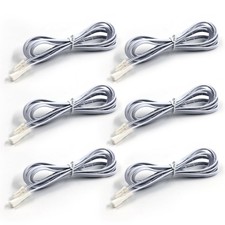 6.56ft Flexible Extendable Cables with 12V JST Connector Male and Female for ...