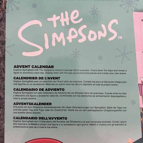 The Simpsons Advent Calendar 24 Days of Surprises | 2024 Holiday | Jakks Pacific - Picture 3 of 7