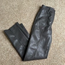 Aritzia Wilfred Rebel Leather Pants