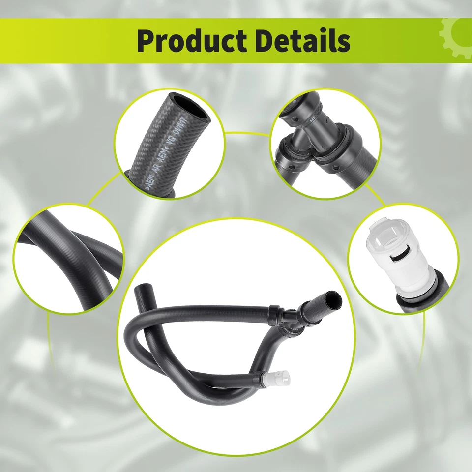 Engine Lower Heater Outlet Hose For For Chevrolet Tahoe Silverado 1500 Cadillac - Image 2 of 4