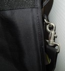 Unused Black Vinyl Briefcase Laptop Messenger Bag Shoulder Strap Multi Pocket — photo 5