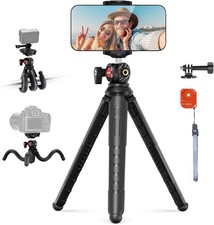 NEEWER Mini Tripod w/Ball Head/Phone  Action Cam Holder/Remote for iPhone GoPro