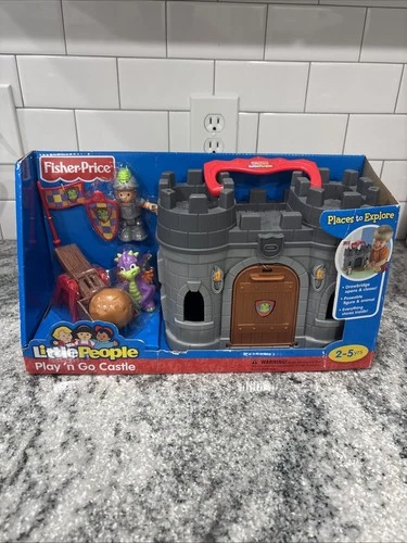 Fisher-Price Little People Play ‘n Go Castle- Vintage 2009 - New / Sealed