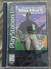 Frank Thomas Big Hurt Baseball (LONG BOX) Playstation PS1 - CIB w/ Reg. Card