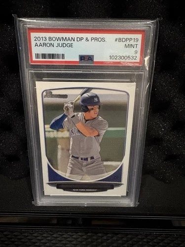 2013 Bowman Draft Picks & Prospects psa 9 - Draft Picks Aaron Judge #BDPP19 (RC)