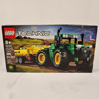 LEGO TECHNIC - John Deere 9620R 4WD Tractor - 42136 - NISB Box Not Perfect