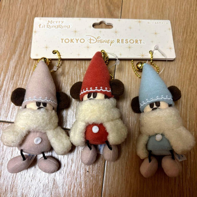 Disney Weihnachten Lil Rin Rin Plüsch Charm 3er Set Tokyo Disney Resort