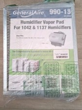 New Sealed GeneralAire 990-13 GFI #7002 Humidifier Vapor Pad For 1042 & 1137 