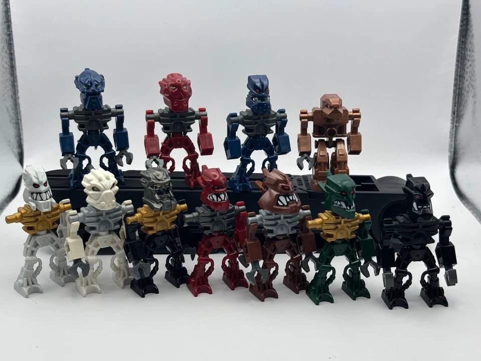 LEGO Bionicle Matoran Minifiguras (13) - 03-04 De Colección - Nuparu, Matoro, Jaller+ Foto 4 de 4