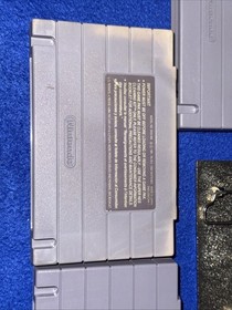 Vintage Nintendo Game Lot SNES Virtual Boy Michael Jordan Nickelodeon Rare Set