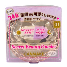 Canmake Tokyo Secrect Beauty Powder - 01 Transparent - The 24-Hour Secret