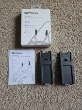 NIB Complete UPPAbaby Upper Adapters for Aria/Mesa  Bassinet/Carrycot  Cruz V2