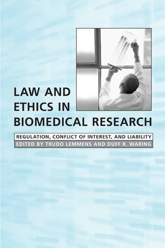 Law and Ethics in Biomedical Research – Regulation, Conflict of Interest and Li…