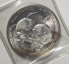 1 Ounce .999 Fine Silver 1974 International Universal Trade Unit Silver Round