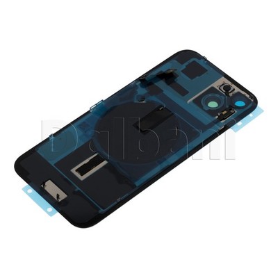 Black Replacement Back Glass Housing Frame For iPhone 15 Plus Battery Cover