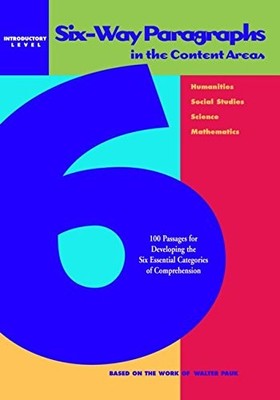 Six-Way Paragraphs in the Content Areas: Introductory Level