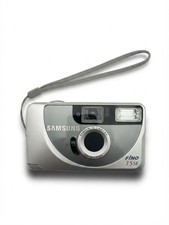 Samsung Fino 15SE 35mm Point  Shoot Film Camera  Case  New Film - Tested 