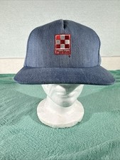 Vintage Purina Feed Denim Snapback Made In USA 80s 90s