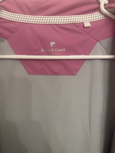 Damenjacke 2021 US Open Bette and Court Pink Swift Raglan Full-Zip - Bild 5 von 5