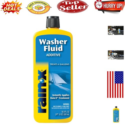 #ad Rain X Washer Fluid Additive – Enhanced Visibility amp; Better Cleaning $17.99
