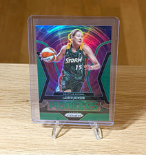 Panini 2025 WNBA Prizm Pioneers Lauren Jackson #4 Seattle Storm Green Prizm