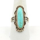 Southwest Sterling Turquoise Unakite MOP Inlay 5.75-9 Rings Lot of 5 #S5650-2 — photo 6