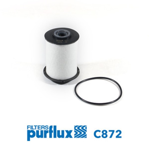 Purflux Kraftstofffilter C872 Filtereinsatz FüR Opel Mokka J13 Cdti _76 4X4 Trax-image