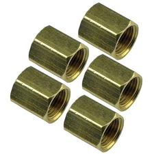 1/2-20 Inverted Flare Union For 5/16 " Fuel Line UN03 Brass 785-314 50132 5pc