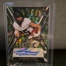 2023 Leaf Exotic Charlie Jones Rookie Auto Serial 4/6 #BA-CJ1 Football