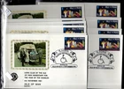 / ISLE OF MAN 1981 - 10 FDC - LIONS, MEDICINE, TRANSPORTATION