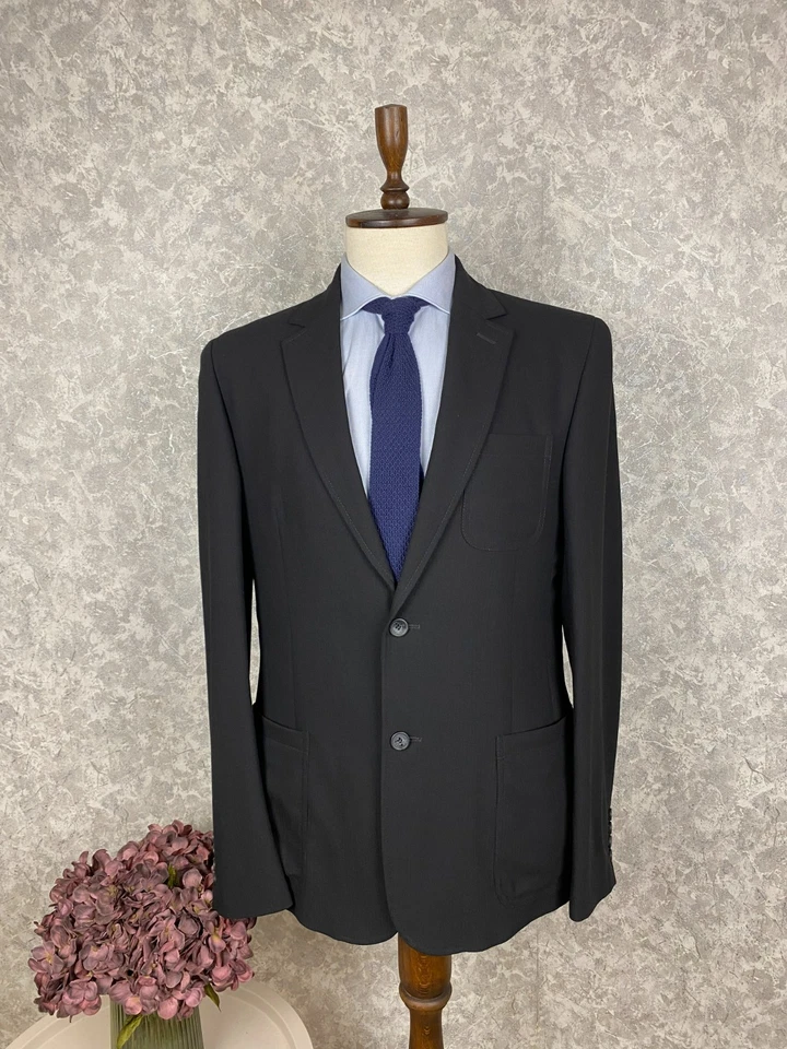 Terno formal Dolce&Gabbana bolsos de lã preta 2 peças 42 L, UE 52 L 35x36 - Imagem 2 de 4