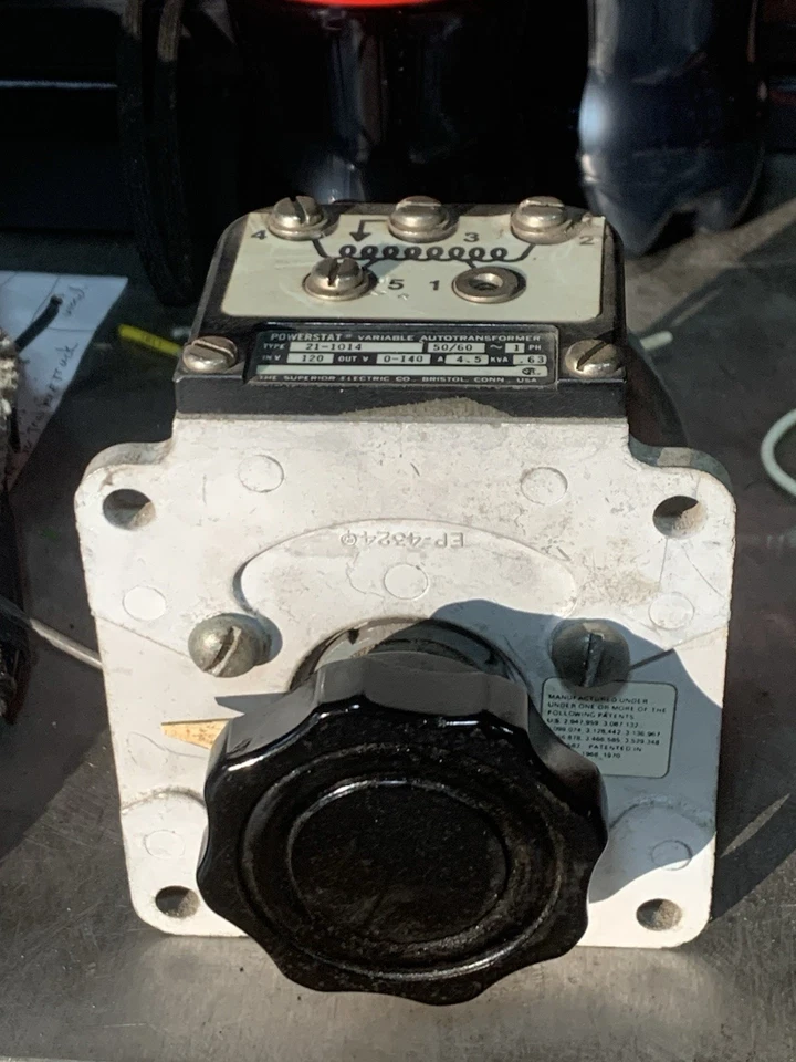 POWERSTAT variable autotransformer, type 21-1014 Mfg. By Superior Electric Co. - Image 3 of 4