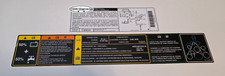 Calcomanía de cinturón de emisiones VECI de soporte de radiador para Lightning F150 2000-2004 5,4 L SC.