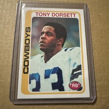 Tony Dorsett Cards, Rookie Card and Autographed Memorabilia Guide 6