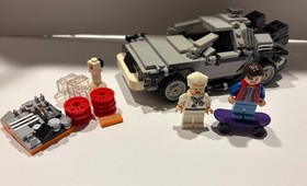 LEGO Ideas: The DeLorean Time Machine 21103 Back to the Future with misprint