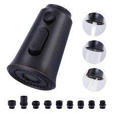 Kitchen Faucet Head Replacement, 3 Function Pull Down Faucet Sprayer Head wit...