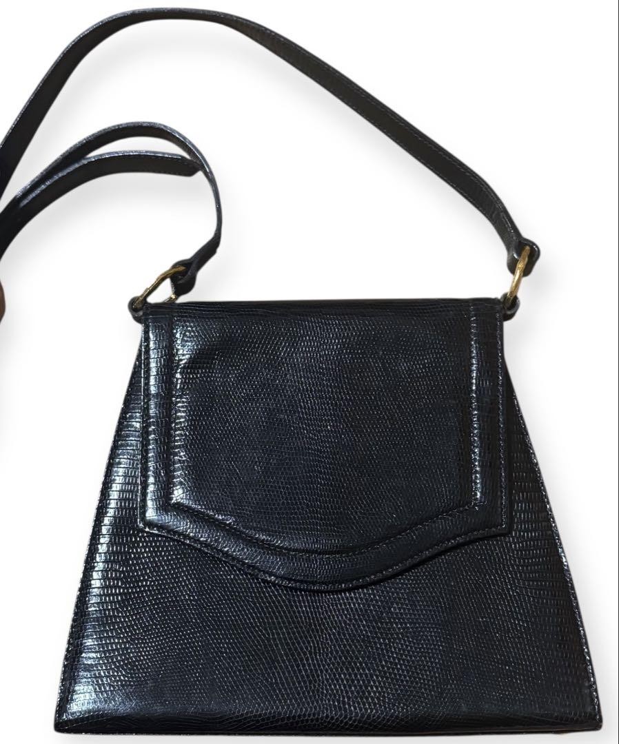 Borsa a tracolla Yves Saint Laurent YSL Cassandra pelle nera autentica F07141213