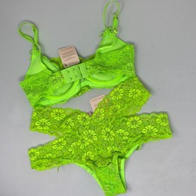 Agent Provocateur Margot Green 34C/3 Set NWT