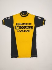 ciclismo Maglia jersey Micolucci Lanciano Lana Eroica Cycling Bike S Wool