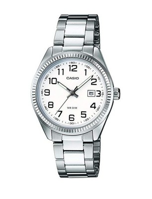 Casio Casio Collection Silber Damen Armbanduhr LTP-1302PD-7BVEG