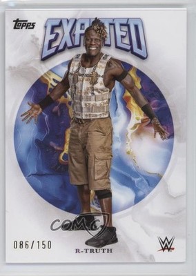 2025 Topps Exalted WWE White 86/150 R-Truth #91 17uv