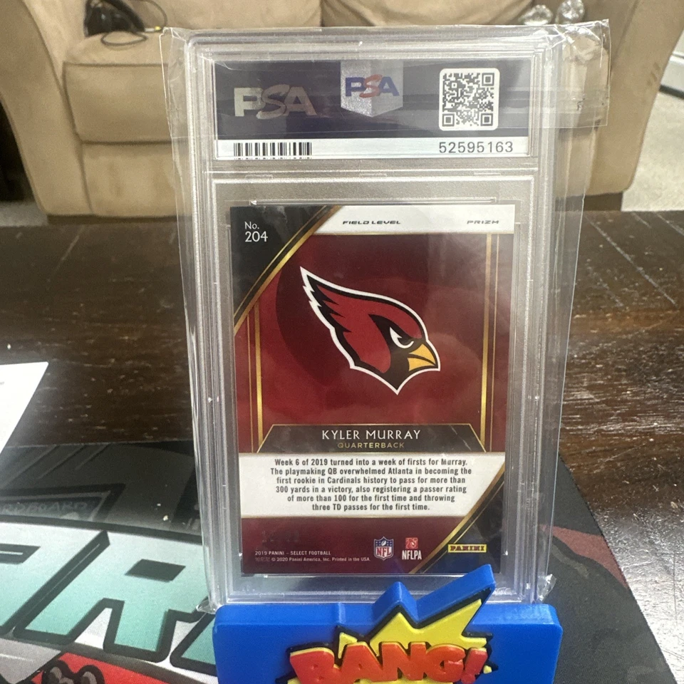 2019 Panini Select Kyler Murray-Field Level-RC Dragon Scale Prizm  /88 PSA 9 - Image 3 of 4