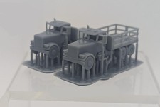 Ho Scale Flat Bed Truck Set Ho Scale Flat Bed Truck Set